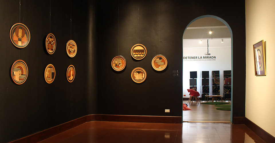 Sala de exhibición del Museo de Arte Costarricense.