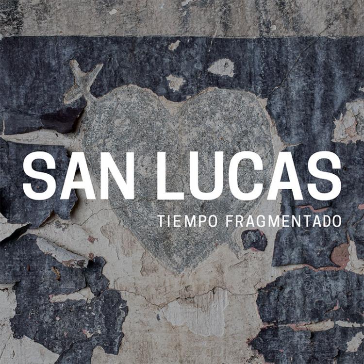 Portada del brochure de la exposición: San Lucas: Tiempo fragmentado