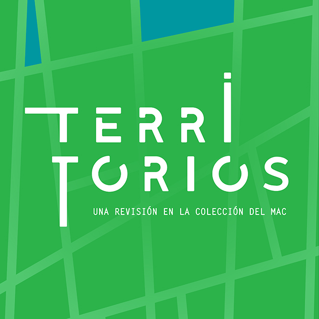 Portada exposición Territorios: Una revisión en la colección del MAC