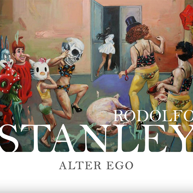 Portada exposición Alter Ego. Artista: Rodolfo Stanley.