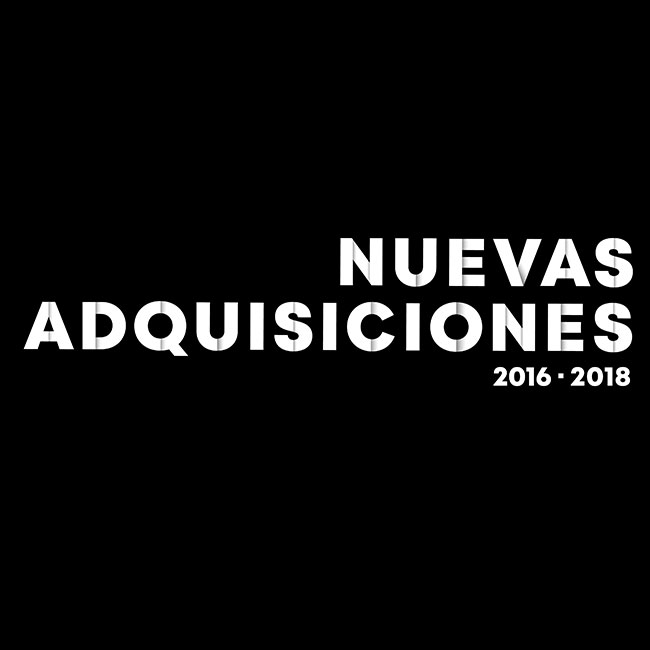 Portada exposición Nuevas Adquisiciones 2016-2018