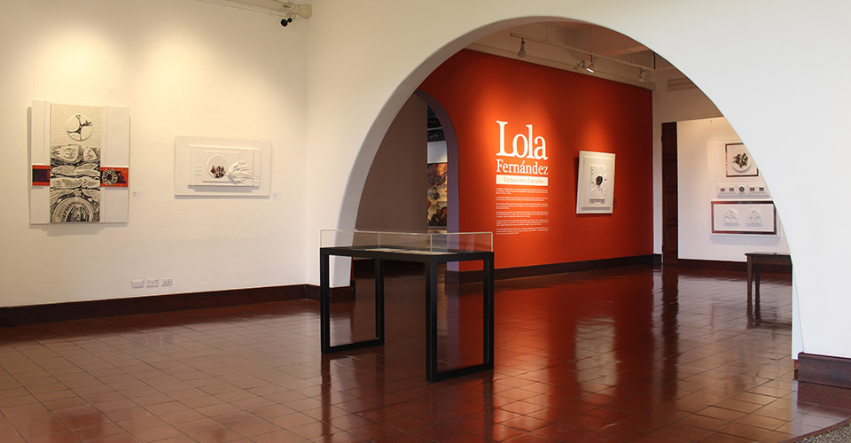 Sala de exhibición del Museo de Arte Costarricense.