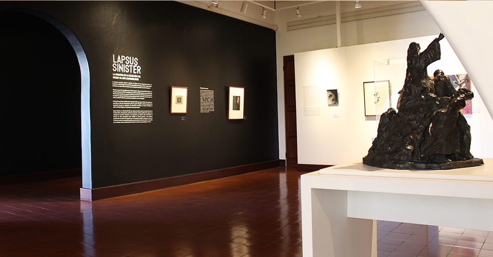 Sala de exhibición del Museo de Arte Costarricense.