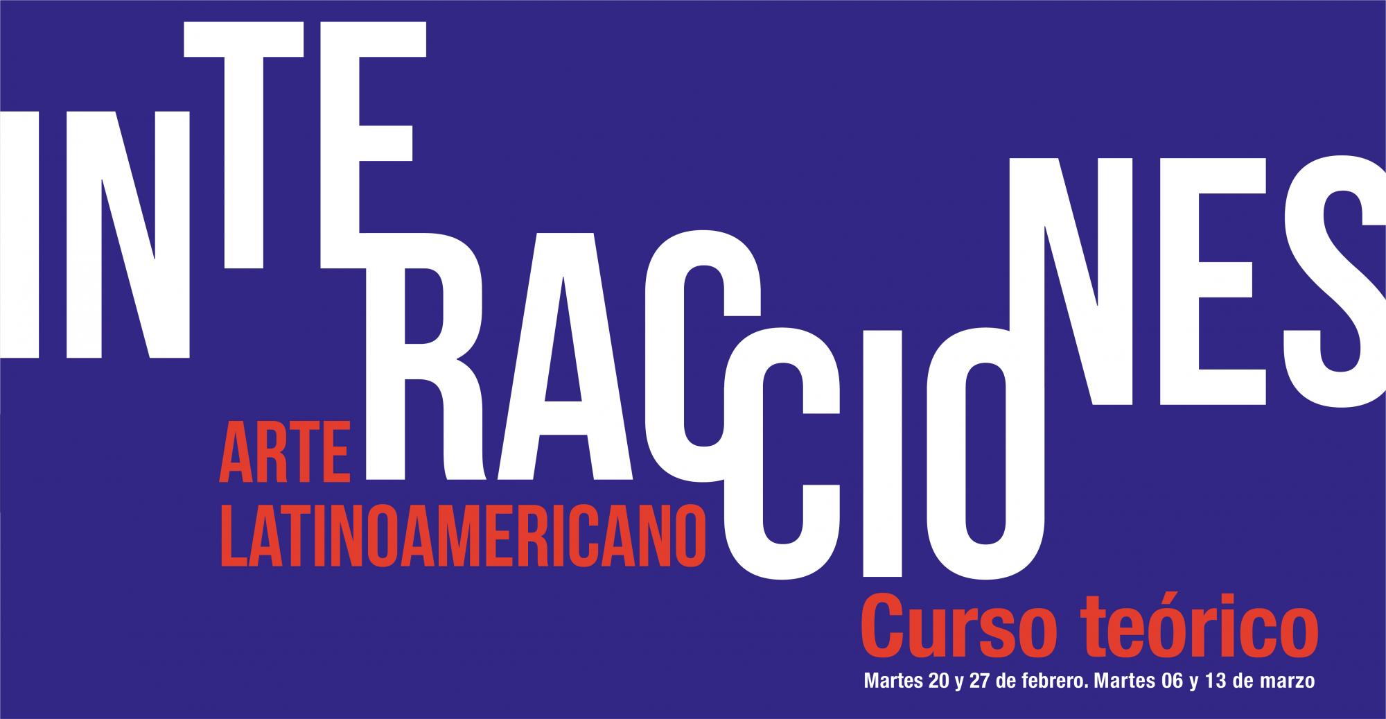 Identidad gráfica de: Interacciones. Curso teórico