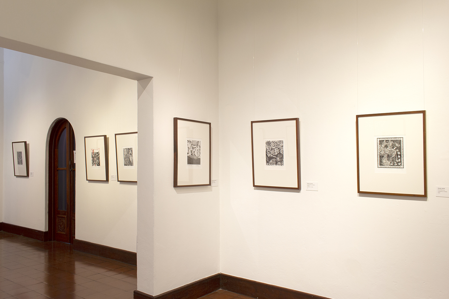 Fotografía de sala exposición Canto a México