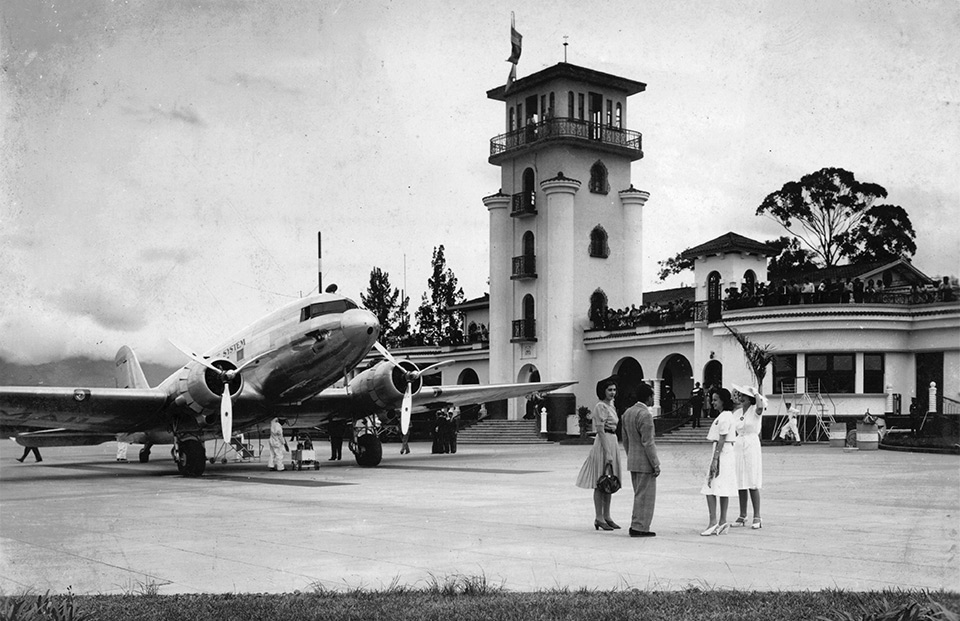 Antiguo Aeropuerto Internacional La Sabana. Ahora convertido en Museo de Arte Costarricense.